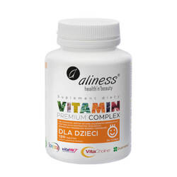 Aliness Premium Vitamin Complex DLA DZIECI 120tab do ssania