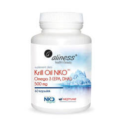 Aliness Krill Oil NKO® 500mg 60 kaps olej z kryla