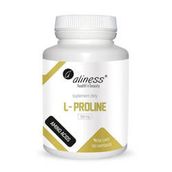 Aliness L-Proline Prolina 500mg 100kaps VEGE