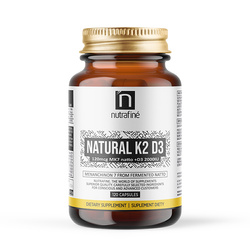 FSN Nutrafine Natural Vitamin K2 + D3 120 kaps