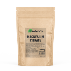Rawfoods Magnesium Citrate 1000g Cytrynian Magnezu