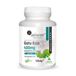 Aliness Gotu Kola 400mg 100kaps VEGE