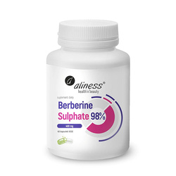 Aliness Berberine Sulphate 98% 400 mg  60kaps VEGE