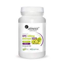 Aliness OPC exGrapeSeed 400 mg 100kaps VEGE