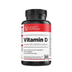 Vitafit Vitamin D 2000 200 kaps