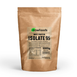 Rawfoods Whey Isolate 95 LactoSpor 1000g - natural