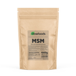 Rawfoods MSM Powder 1000g