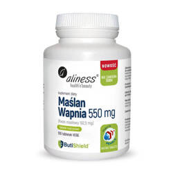 Aliness Maślan Wapnia 550mg 100tabl