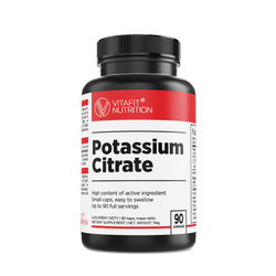 Vitafit Potassium Citrate 90 kaps Cytrynian Potasu