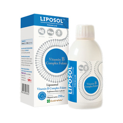 Aliness Liposomalna B-Complex Folate 100%TM - 250 ml Liposol