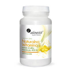 Aliness Witamina E 400IU 100kaps