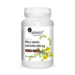 Aliness Olej z nasion wiesiołka 9%/85% 500mg 90kap