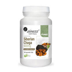 Aliness Siberian Chaga ekstrakt 40 400mg 90kaps Vege