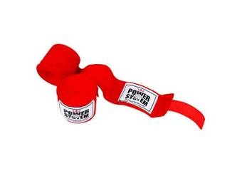 Power System Owijki Bandaż Bokserski Boxing Wraps - Red