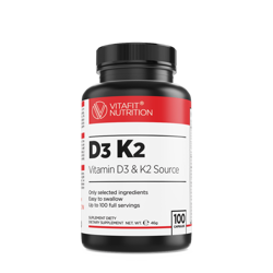 Vitafit Vitamin D3 K2 100 kaps