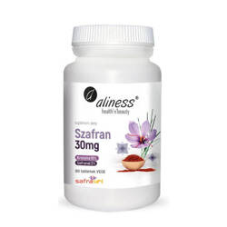 Aliness Szafran Safrasol 2%/10% 30 mg 90tab VEGE