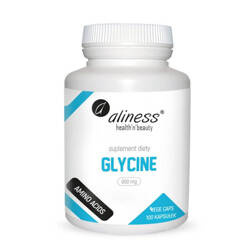 Aliness Glycine Glicyna 800mg 100kaps VEGE