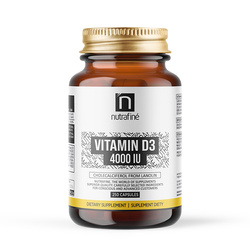FSN Nutrafine Vitamin D3 Forte 4000IU 250 kaps