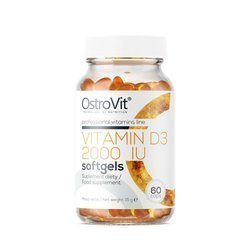 OstroVit Vitamin D3 2000 IU 60 kaps