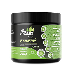 Aliness ALLHydrate Elektrolity JUNIOR Lemonade 240g, 50 porcji