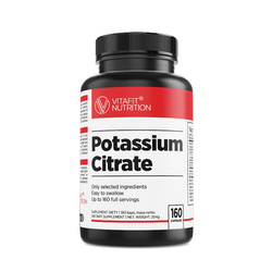 Vitafit Potassium Citrate 160 kaps Cytrynian Potasu